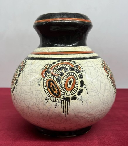 Maurice dufrene vase craquele - maurice,