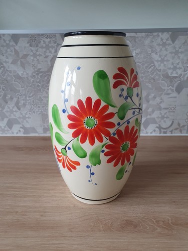 Boch frères keramis vase - keramis,