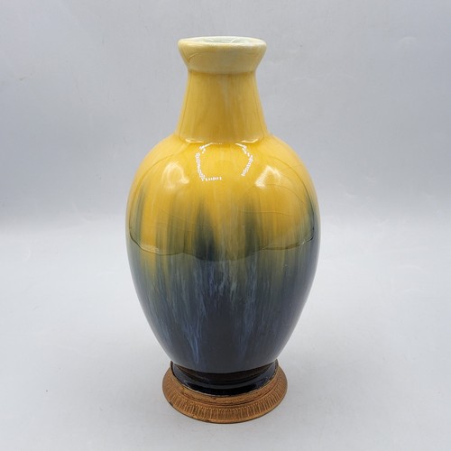 Vase faïence flammée - vase, en