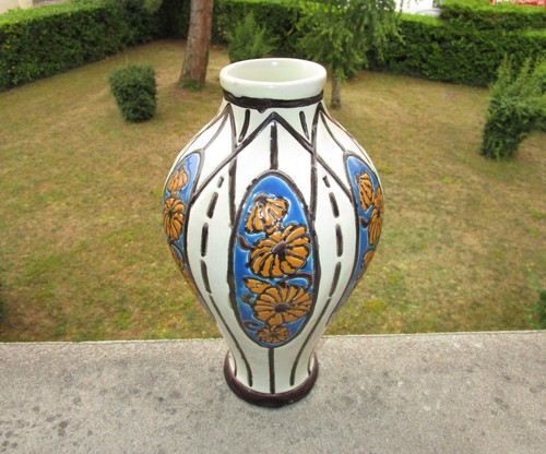 Kéramis magnifique vase art - kéramis,