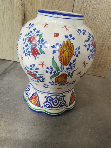 Vase boch louvière art - boch, la